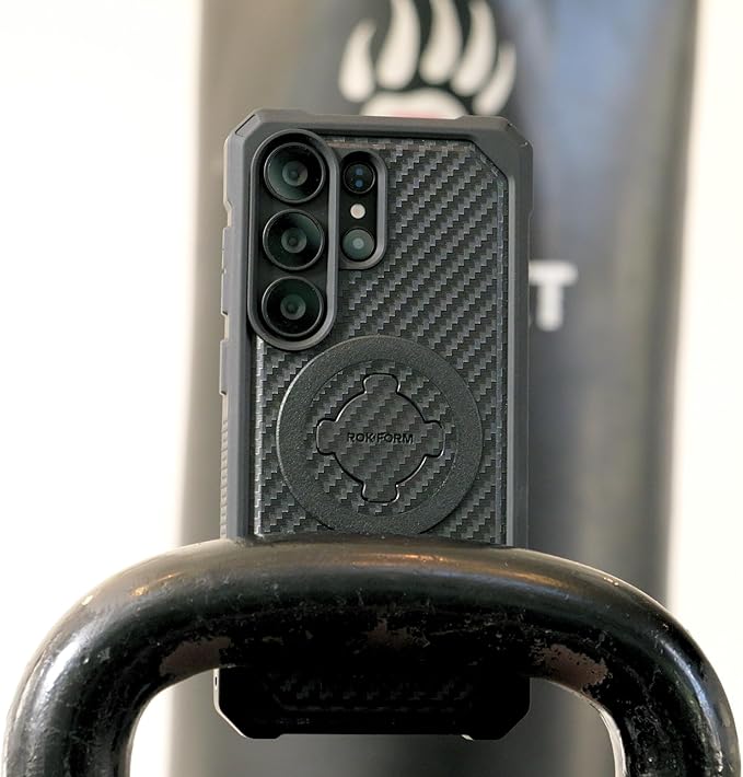 Rokform Rugged Case for Galaxy S26 Ultra, Magnetic Cover, Drop Tested Armor (Black)
