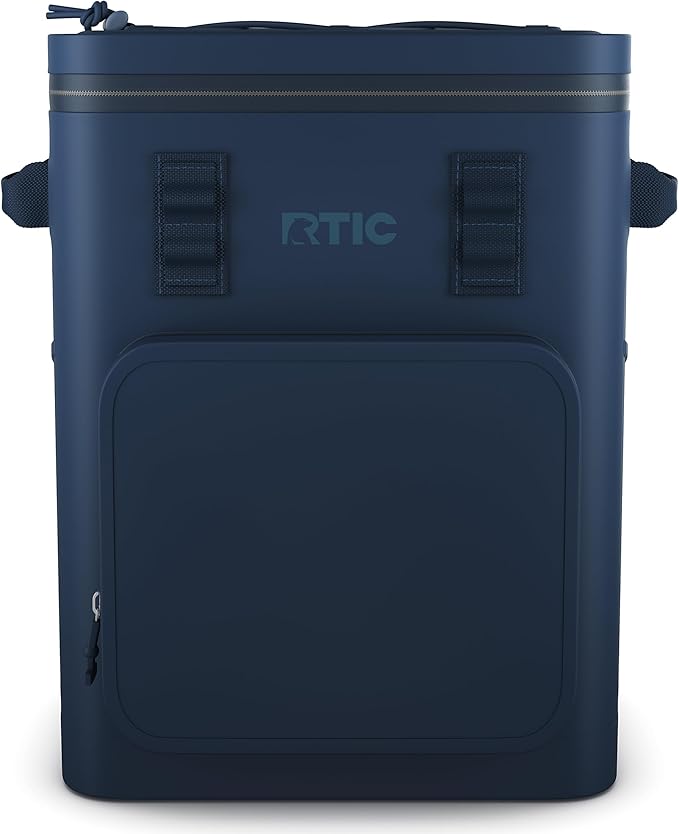 RTIC 24 Can Ultra-Tough Backpack Cooler, Insulated, Waterproof, Leak Proof, Portable Floating Bag for Beverage, Drink, Lunch, Outdoor, Beach, Car, Camping, Picnic, Fishing, Boat