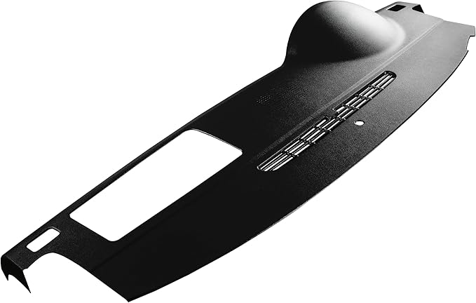 DashSkin Dash Cover Compatible with 2007-2014 Chevy Tahoe Suburban Avalanche & GMC Yukon & Yukon XL with Dash Speaker in Black - Hard Molded Plastic Dashboard Cap