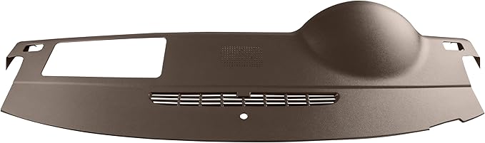 DashSkin Dash Cover Compatible with 2007-2014 Chevy Tahoe Suburban Avalanche & GMC Yukon & Yukon XL with Dash Speaker in Cocoa - Hard Molded Plastic Dashboard Cap