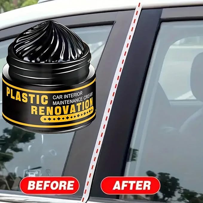 Car Trim Restorer - Shine For Moulding,Car Exterior And Interior Window Strips Rims Dashboard