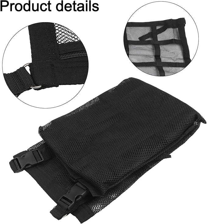 Large Capacity Car Ceiling Mesh Roof Storage Bag Breathable Luggage Net For SUVs Vans Trucks And Cars (90x65cm)