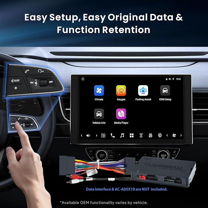 ATOTOZONE X10 12.5" QLED Floating Display Android Car Stereo, Single/Double-DIN, Dual-Cam DVR, AI Vision, Re-Mote LiveView, 7.1.2 Audio, 4V RCA, HDMI in, ADS Protocol, 8G+128G, 4G LTE, Parking Guard