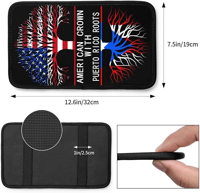DARLEKS Car Armrest Cushion Auto Center Console Cover Pad Car Handrail Box Universal Decoration Mat