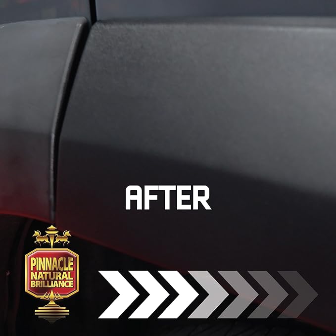 Pinnacle Natural Brilliance Onyx Trim Restorer | Silicone-Free Formula for Black Plastic & Vinyl Trim | Restores Depth & Matte Finish | Long-Lasting Protection | PIN-385 | 8 oz
