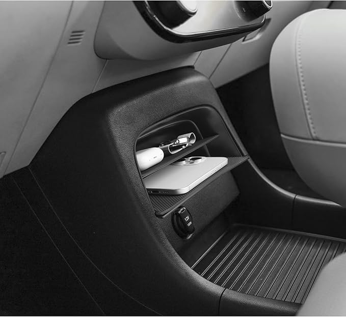 LUWU Center Console Organizer Compatible with 2026 Hyundai Palisade Calligraphy Accessories Armrest Console Organizer 2026 Palisade Front Center Under Screen Storage Tray (ONLY for 7-Seat)