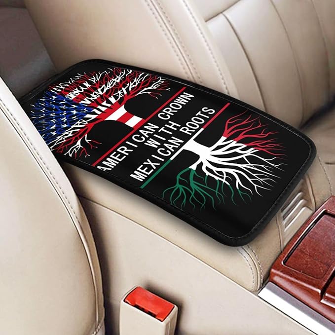 DARLEKS Car Armrest Cushion Auto Center Console Cover Pad Car Handrail Box Universal Decoration Mat