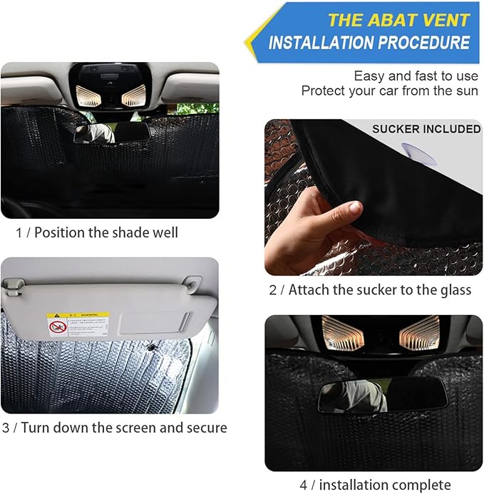 Woman Red Lips Glitter Car Windshield Sun Shade Foldable UV Ray Sun Visor Protector Sunshade to Keep Your Vehicle Cool (55" x 27.6")