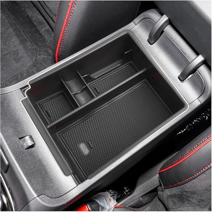 SXCY for 2025 2026 Hyundai Tucson [SE/SEL] Center Console Organizer for 2025 2026 Hyundai Tucson Accessories for 2025 2026 Hyundai Tucson Console Organizer Armrest Console Tray(Black)