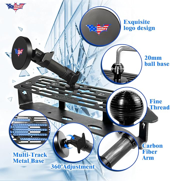 2024-2025 Silverado 1500 Magnetic Phone Mount – Compatible with 2022-2025 Chevy Silverado & GMC Sierra, No-Drill Metal Cell Phone Holder for Dash Platform Car Accessories