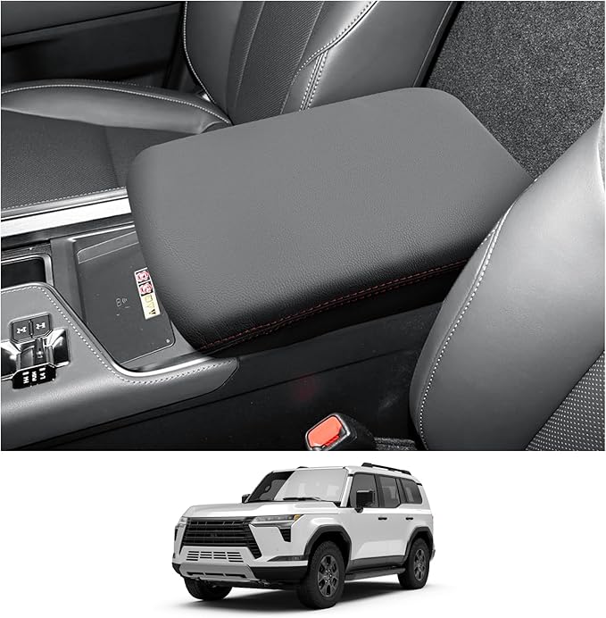 CDEFG for Lexus GX 550 2025 Center Console Cover for 2024 2025 Lexus GX 550 Accessories Armrest Cover 2024 2025 GX550 Middle Console Pad Arm Rest Cushion