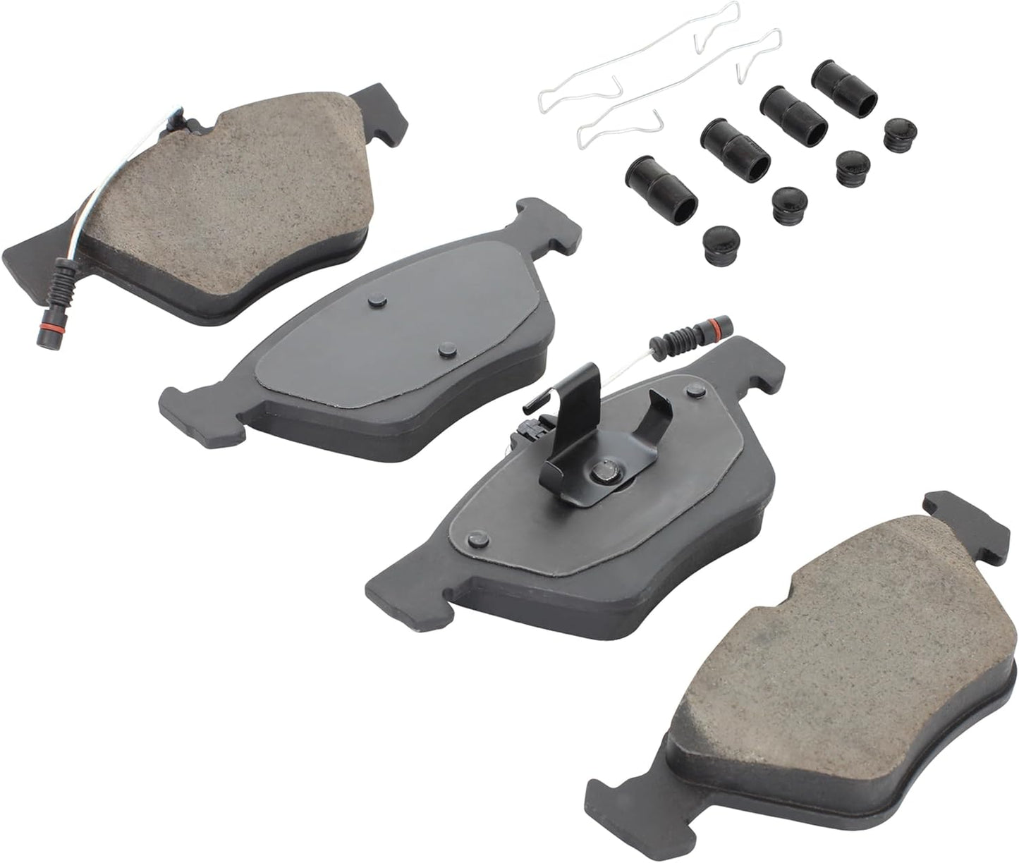 Premium Ceramic Front Brake Pads (1001-0740C) Replacement for Mercedes-Benz CLK320 2002-1998, CLK430 2003-1999, E420 1997