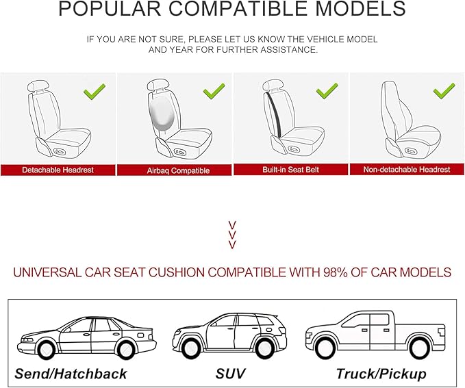 Car Seat Cover for Luxury & Comfort - PU Leather, Anti-Slip, Full Wrap Protection with Storage Pocket for Bottom Cushion - Universal Fit for 95% of Vehicles （Yellowish-White,1 Piece