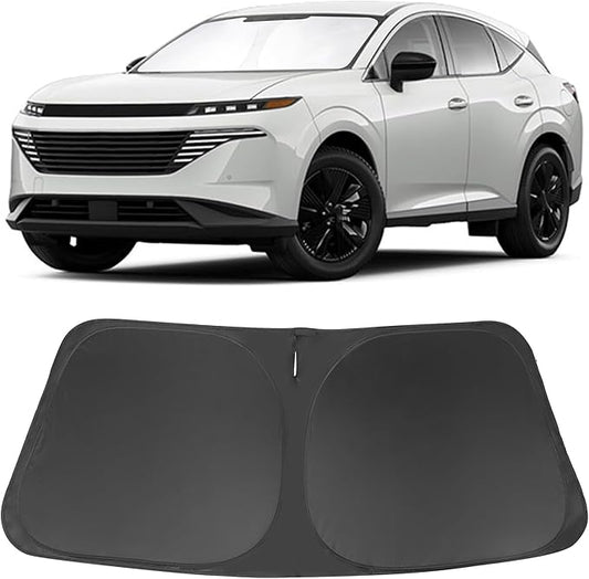 Windshield Sun Shade Custom Fit for 2025 2026 Nissan Murano Accessories Foldable Sunshade Sun Blocker Front Sun Visor Protector Protect Car from Sun Rays & Heat Damage Keep Car Cooler