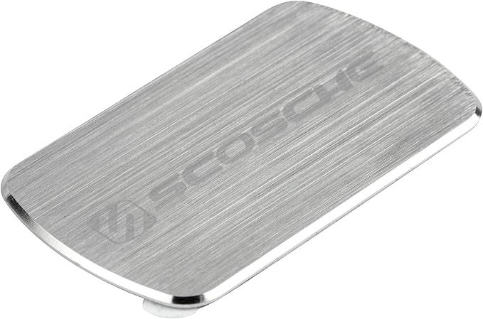 Scosche MPQ5RKi-BP0 MagicPlate Replacement Plate for Scosche MagicMount Magnetic Mount, Non-Magnetic and Charge Mounting Systems