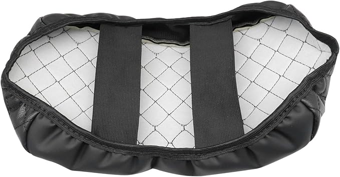 NLQR Center Console Armrest Cover Compatible with Toyota Avalon 2013-2018, Microfiber Leather Interior Accessories, Waterproof Center Console Box Cushion, Car Arm Rest Lid Protector Black
