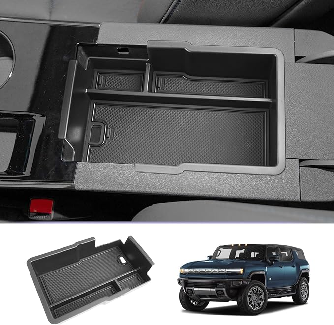 LUWU 2025 2026 Equinox Center Console Organizer Compatible with 2025 2026 Equinox Accessories Center Console Organizer Armrest Console Organizer Armrest Organizer Insert Tray
