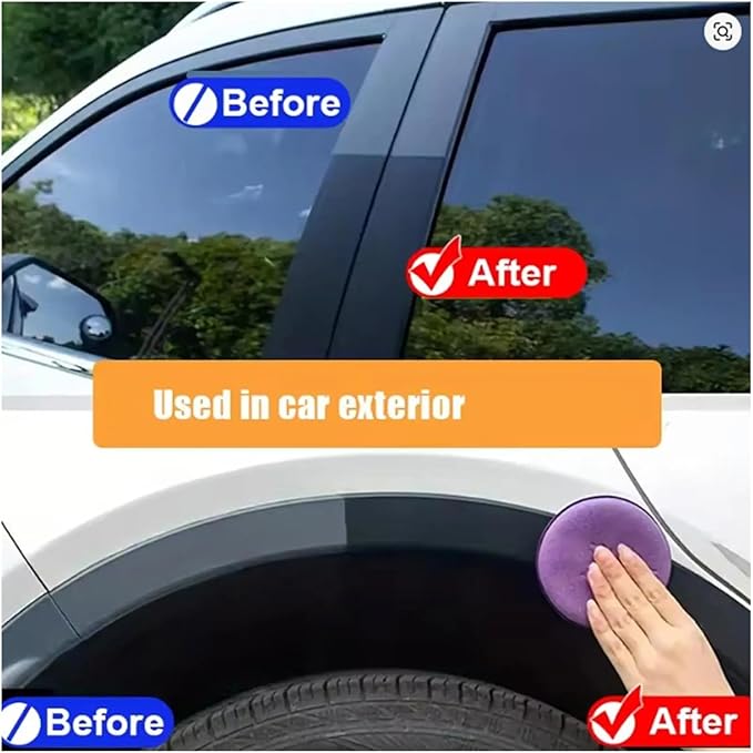 50ml/100ml Leather Conditioner Cream with Sun Protection Defense | Car Interior Care Kit for Seats, Steering Wheel & Dashboard | Clean, Restore & Shield(100ml)