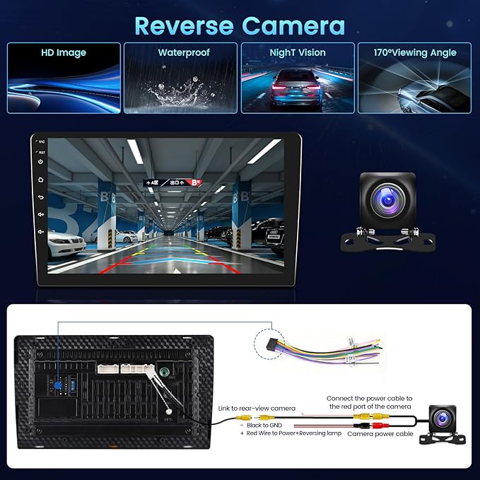 2+64GB Android 15 Car Radio for Hyundai Sonata 2004-2008 Wireless Carplay Android Auto, 9" Touch Screen Car Stereo GPS Navi, WiFi, Bluetooth, Backup Camera, FM RDS Radio, EQ DSP, SWC