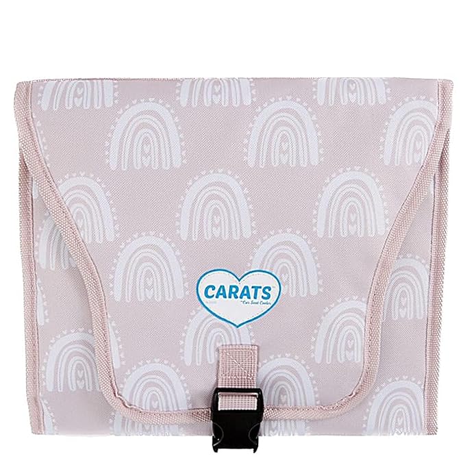 Car Seat Cooling Pad for Babies, Toddlers, and Kids - Comfortable and Durable Cooling Pad for Hot Summer Days - One Size Fits All, Love Pink