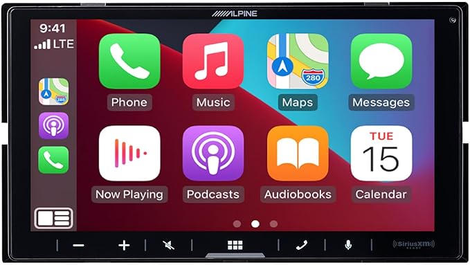 Alpine iLX-W670-M Digital Multimedia Receiver with CarPlay, Android Auto and Maestro Compatibility and SWC Adapter