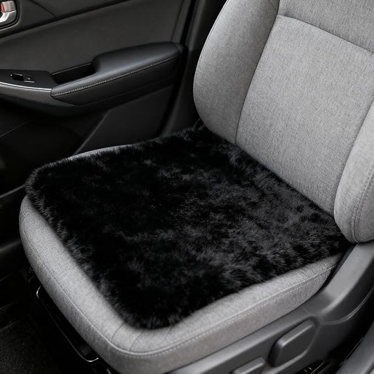 18 Inch Car Seat Plush Cushion Seat Non-Slip Protector Pad for Auto Interior Accessories Office Chair