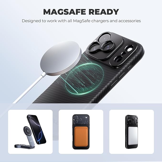 FREEWELL Pro Filmmaker Case for Phone 17 Pro Max - Magnetic Filter & 17mm Lens Mount Black