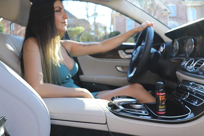 Smoke Eater Odor Eliminator Aerosol Spray, New Car Fresh, 3.5 oz — Tea Tree Oil Breaks Down Smoke at the Molecular Level