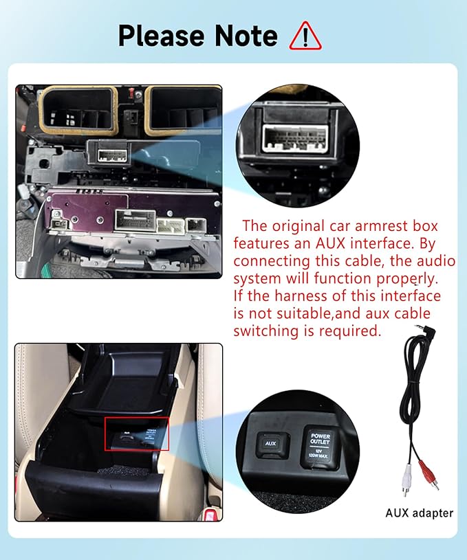 8 CORE 4G+64G Car Radio Stereo for Honda Accord 2008-2013 with Wireless CarPlay/Android Auto, 10.1 inch 1280 * 720P IPS Touch Screen Android 13 GPS WiFi Bluetooth 32-Band DSP SWC HD Camera