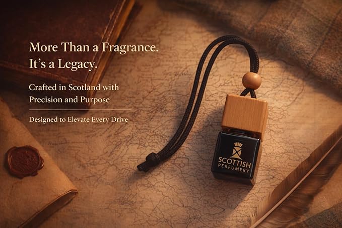 The Accord 1328 | Fresh Tea. Clean Spice. Transparent Woods | 10ml Executive Car Diffuser | A Strong, Long-Lasting Scent | Luxury Car Perfume | Gift