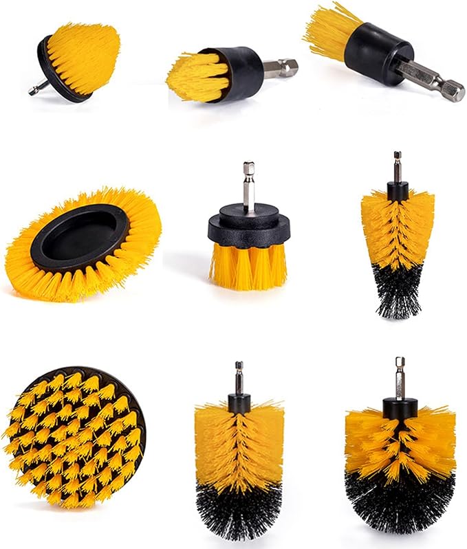 Car Cleaner Kit | Professional 29-Piece Stain Remover Tool - Car Interior Detailing Kit - for Automobile Bathroom Seat Dashboards Tire Grooves Air Vents