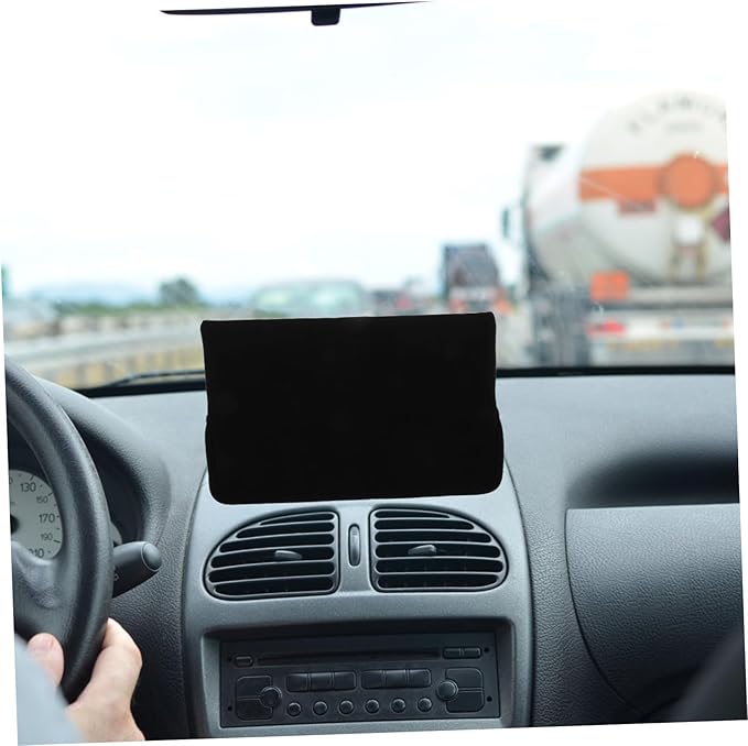OUNONA Folding Sun Shade Sleeve for Dashboard Decorative Cover Scratch Resistant Screen Protector