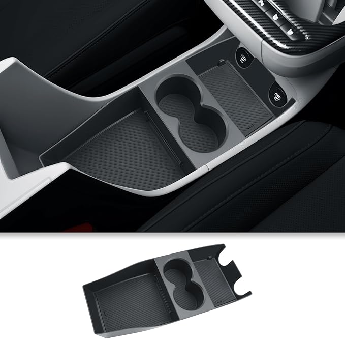 BIBIBO 2025 Ioniq 5 Center Console Tray for 2025 2026 Hyundai Ioniq 5 SE/SEL/Limited/XRT Under Console Organizer Tray Ioniq 5 2025 Under Console Insert Organizer 2025+ Ioniq 5