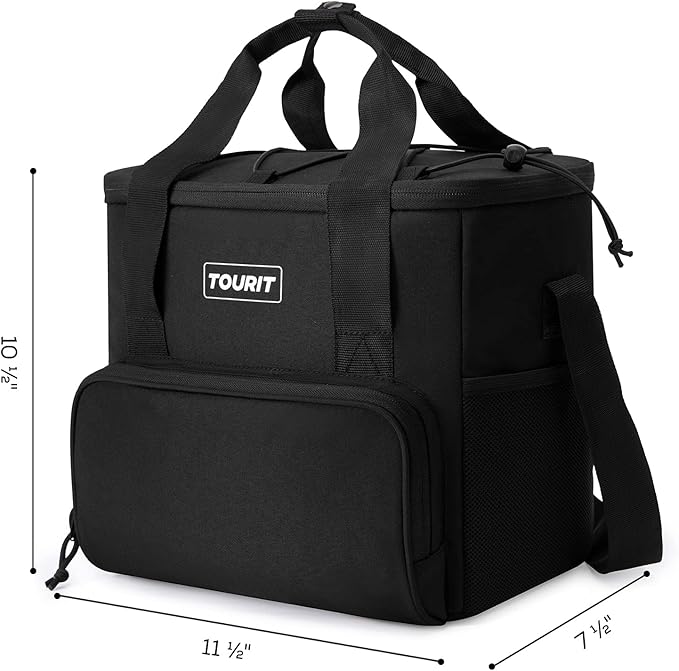 TOURIT Small Soft Cooler Bag Insulated, 24/35/46-Can Lunch Cooler Bag, Ice Chest, 14.6/24/32L Leakproof & Portable Coolers for Picnic, Beach, Camping, Work, Travel, Trip