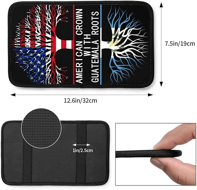 DARLEKS Car Armrest Cushion Auto Center Console Cover Pad Car Handrail Box Universal Decoration Mat