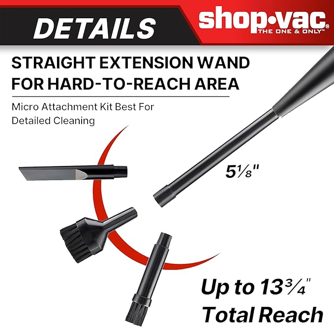Shop Vac Micro-cleaning 80189 (1-1/4" / 3,2 cm)