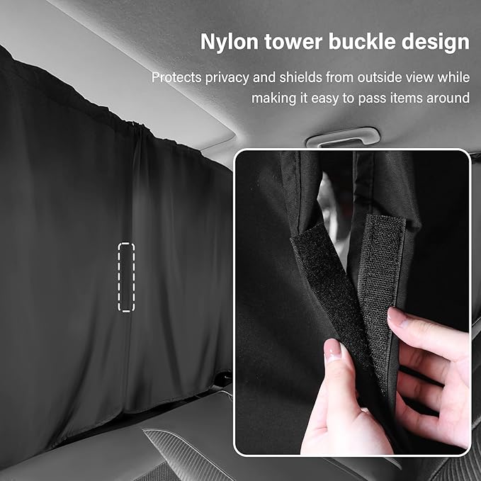 3PCS Car Window Shades,Car Privacy Window Cover for Rear Window & Partition,95% Strong Shading Car Sunshade for Baby,Universal CCar Accessories Interior Fits Sleeping Traveling Camping (3PCS)