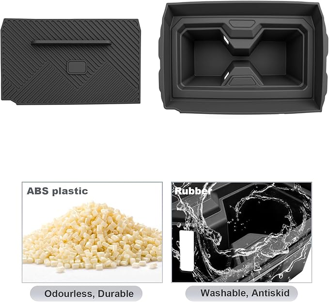 SKTU 2025 2026 4Runner Center Console Organizer for 2025 2026 Toyota 4Runner/ 2024-2026 Toyota Tacoma Center Console Cup Holder Privacy Storage Box 2025 2026 4Runner Accessories Cup Holder