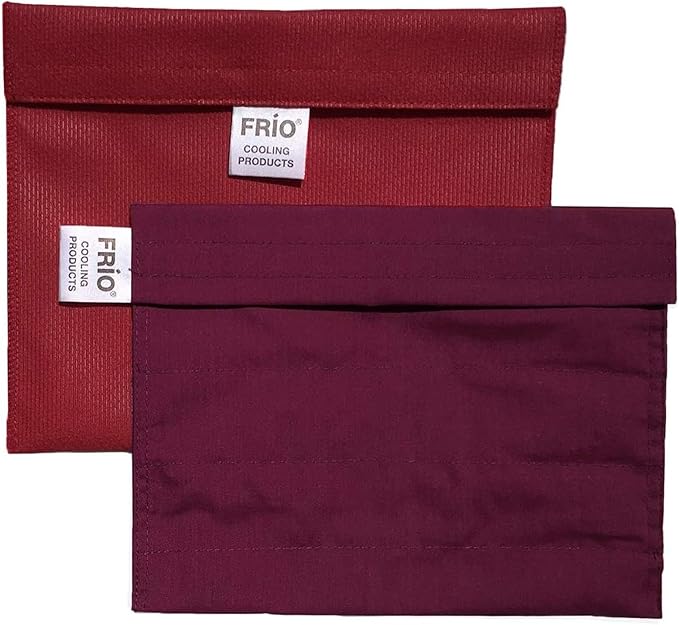 FRIO Cooling Wallet - Insulin Cooler for 45+ Hours of Stress Free On The Go - Red - XL