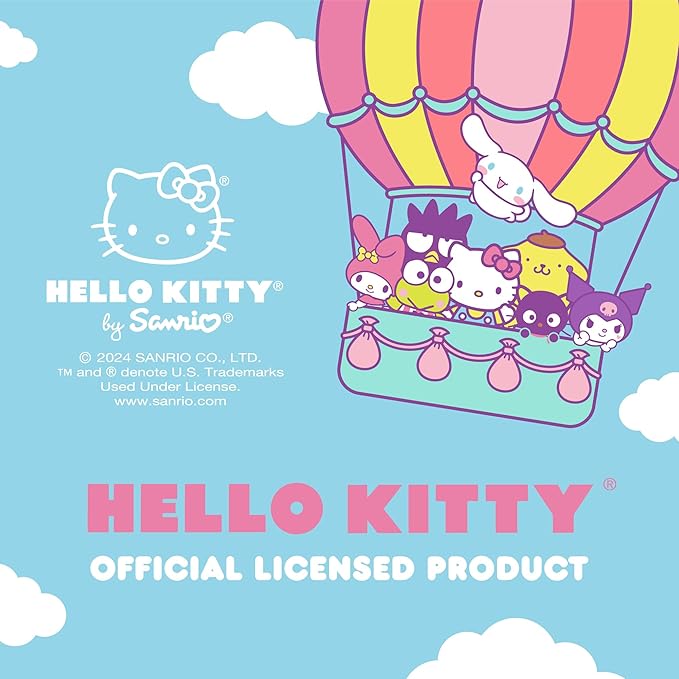 Carbella Hello Kitty Car Windshield Sun Shade, Official Sanrio Sun Shade for Car Window, Cute Sun Shade for Front Windshield, Hello Kitty Accessories for Women ﻿(Red Bow Dreams)