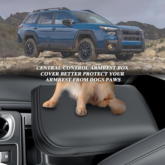 BIBIBO for 2026 Subaru Outback Center Console Cover 2026 Subaru Outback Arm Rest Cover,2026 Outback Armrest Protector,2026 Outback Armrest Accessories