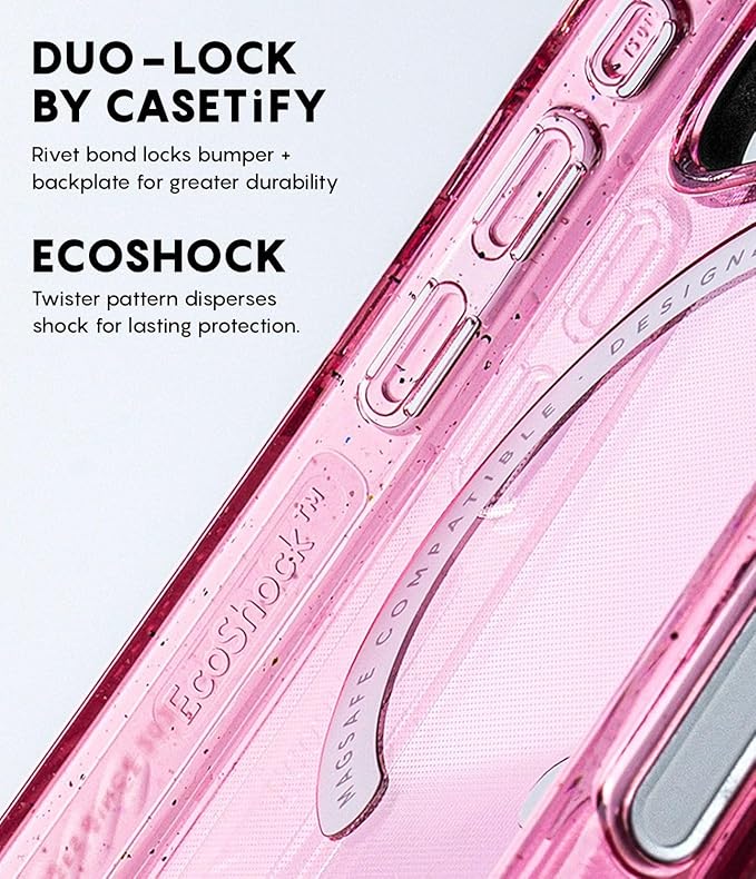 CASETiFY Impact iPhone 17 Pro Case [Slim/Compatible with Magsafe / 8.2 ft. 4X Military Grade Drop Protection] - Welcome to New York - Clear Black