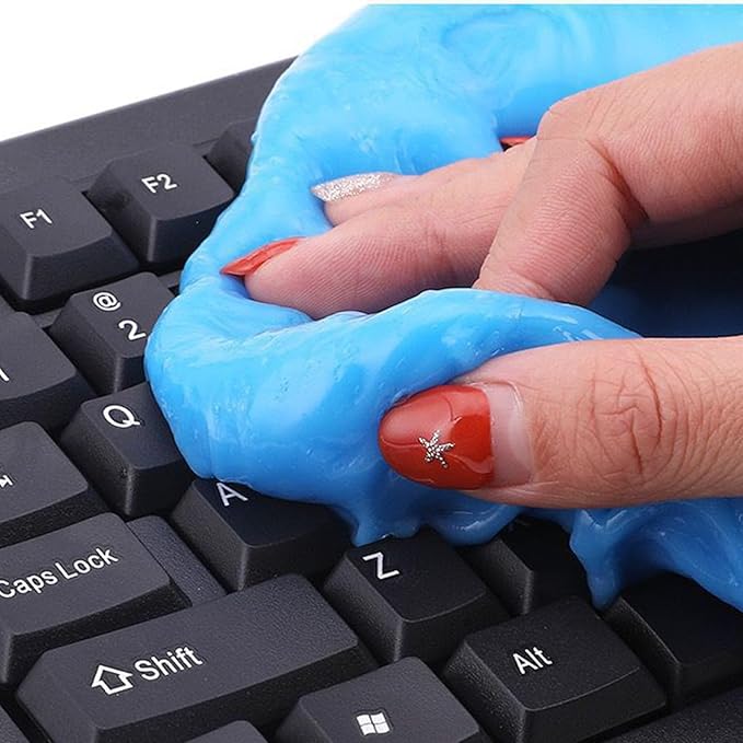 Car Cleaning Gel – 160g Keyboard and Car Interior Detailing Tool | Dust and Dirt Removal Gel for Vent Dashboard Console Steering Wheel Laptop Camera