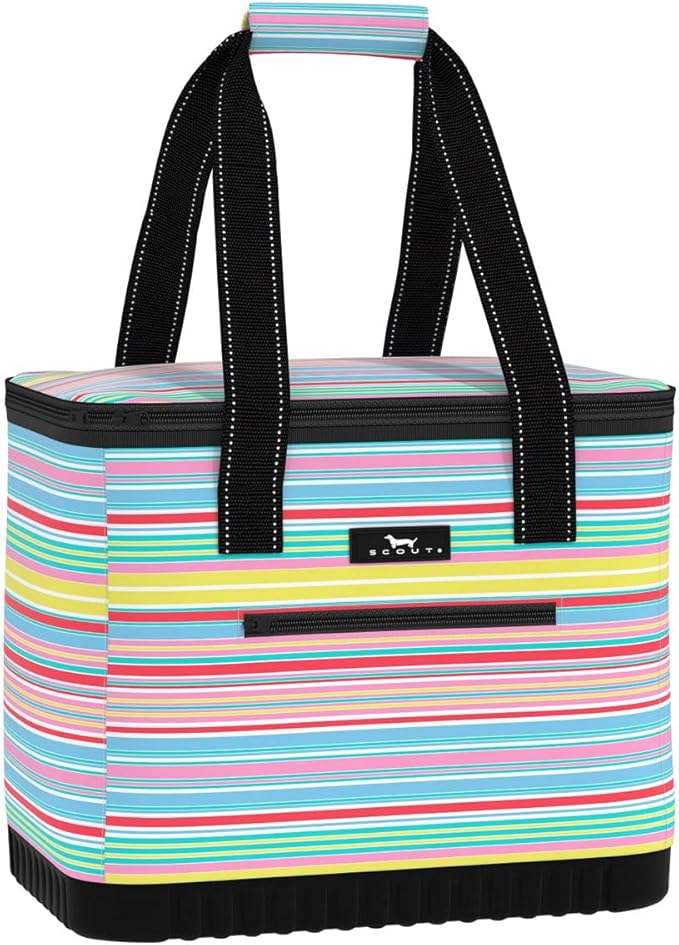 SCOUT The Stiff One - Large, Soft, Lightweight, Insulated Cooler with Hard Bottom, Beach, Family, Travel, Picnic Cooler
