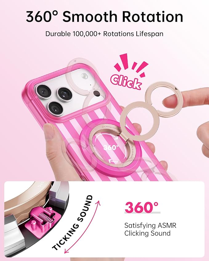 SYNCWIRE for MagSafe Phone Grip, Valentine's Galentine's Day Birthday Gifts for Her Women Mom Girlfriend Best Friends Sister Wife Teen Girl Magnetic Phone Ring Holder Kickstand