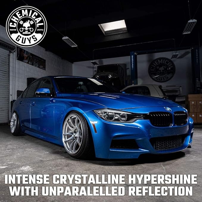 Chemical Guys HydroSlick Intense Gloss SiO2 Ceramic Coating HyperWax - High Shine and Long-Lasting Protection, Ceramic Coating for Cars, Safe for Trucks, SUVs, Motorcycles, RVs, and More - 16 fl oz