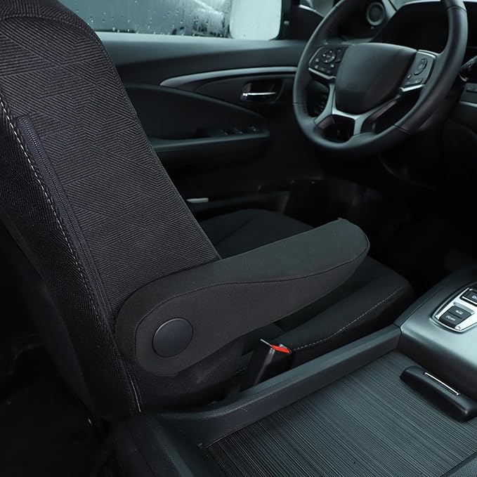 Car Center Console Armrest Protector Cover for Honda Pilot 2016-2022/ Ridgeline 2017-2023/ Passport 2019-2023, Waterproof Center Console Armrest Seat Box Cover Cushion Lid Pad (Cloth)