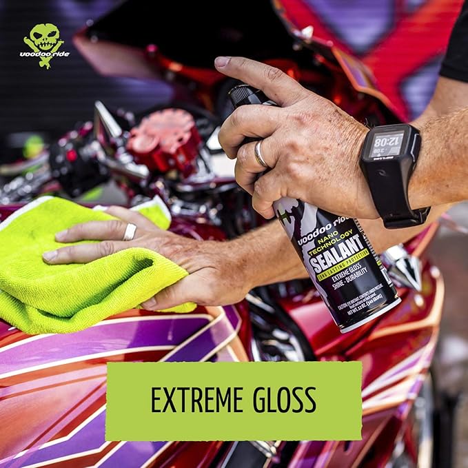 Voodoo Ride VR8002 Nano Technology Sealant with Hydrophobic Properties of Wax and Ceramic Coats