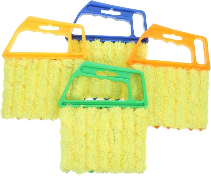 Ipetboom 20pcs Blinds Cleaner Lightweight Portable Duster for Cars Vents Shutters Washable Brush Gentle Bristles for Safe Cleaning for Home Vehicle Use