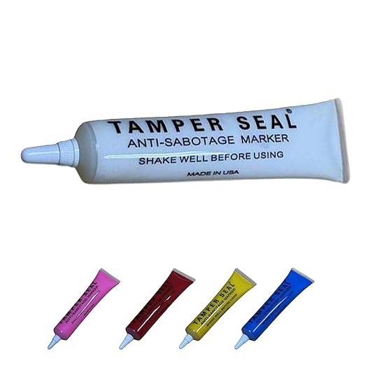 Next Phase – White Tamper Seal Inspection Paint – Tamper-Proof Security Marker for Bolts, Fasteners & Assemblies – Quick-Drying, High-Visibility Paint – Automotive & Industrial Use – 1.5 oz White